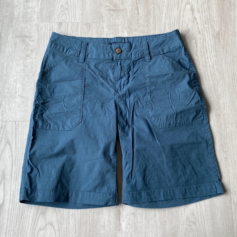 Blue cargo Bermuda Shorts